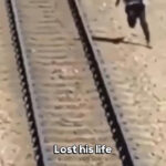 Man's Heroic Act Saves Dog From Train Tracks