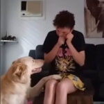 Dog Calms Down Autistic Woman